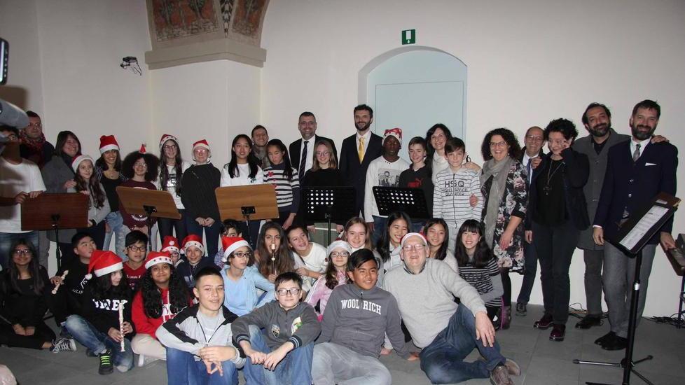 Gli alunni musicisti del “Marco Polo”