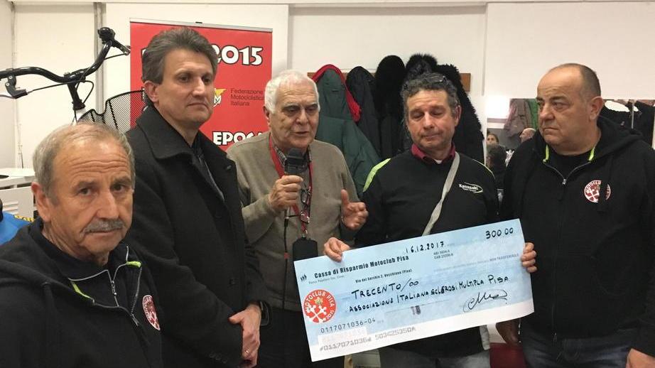 Motoclub, cena sociale per l’Aism