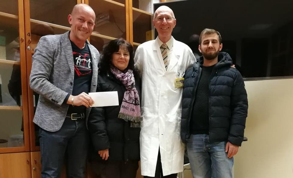 Donazione di fondi per l’Ail