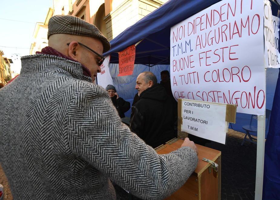 Tmm, gli operai chiedono aiuto al governatore Rossi - Video