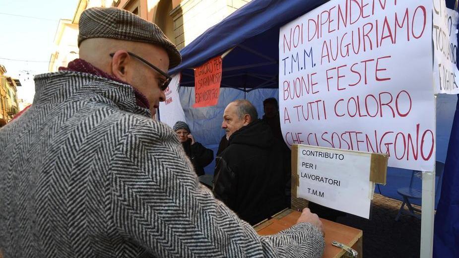 Tmm, gli operai chiedono aiuto al governatore Rossi - Video