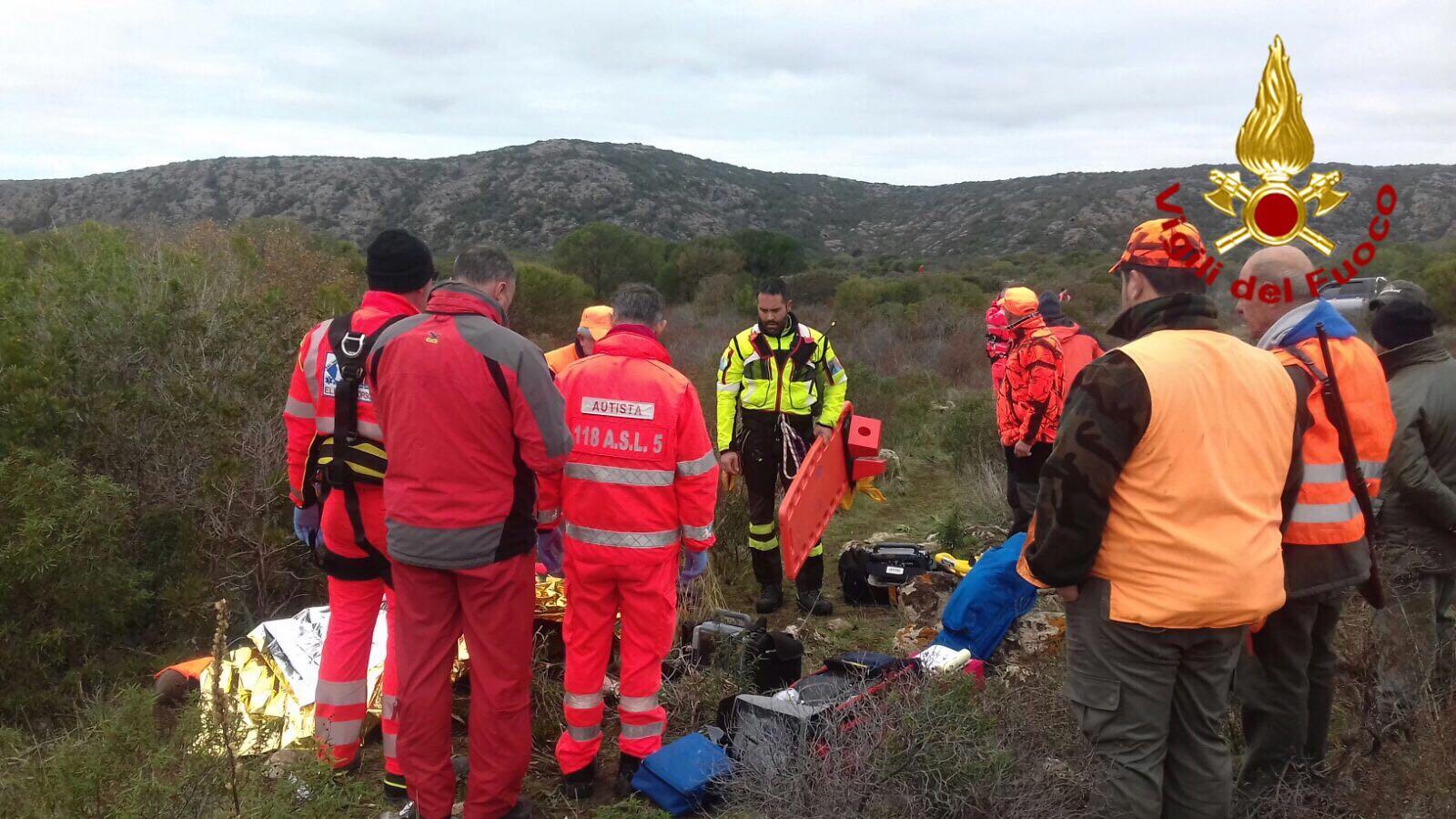 Incidente di caccia sul Monte Arci: 50enne ferito da un colpo alle spalle