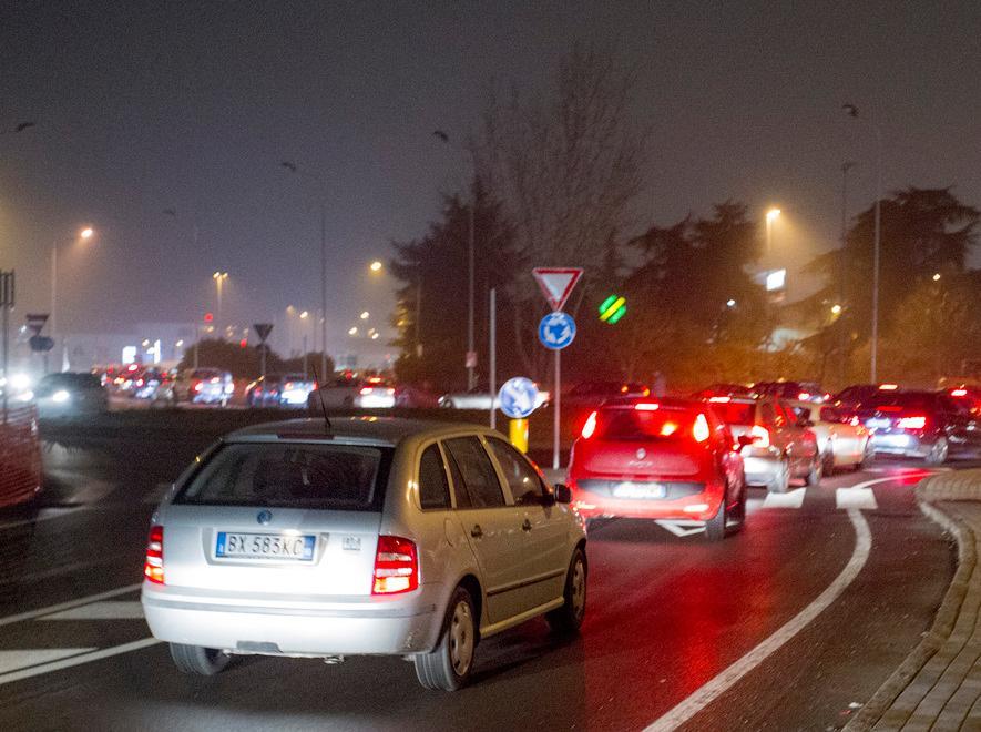 Via Emilia, paralisi-traffico la Madonnina è al collasso