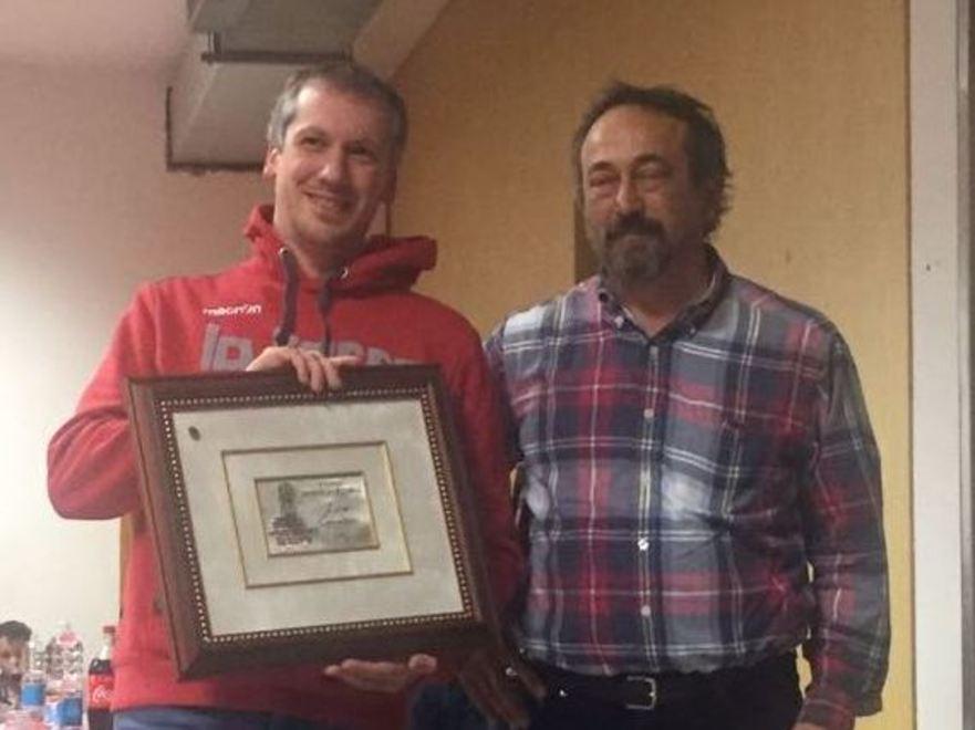 Luca Corradini premiato dalla Torre 