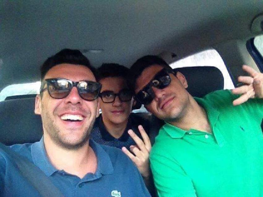 Giovanni, Matteo e Francesco, i tre fratelli Pintor coinvolti nel tragico incidente