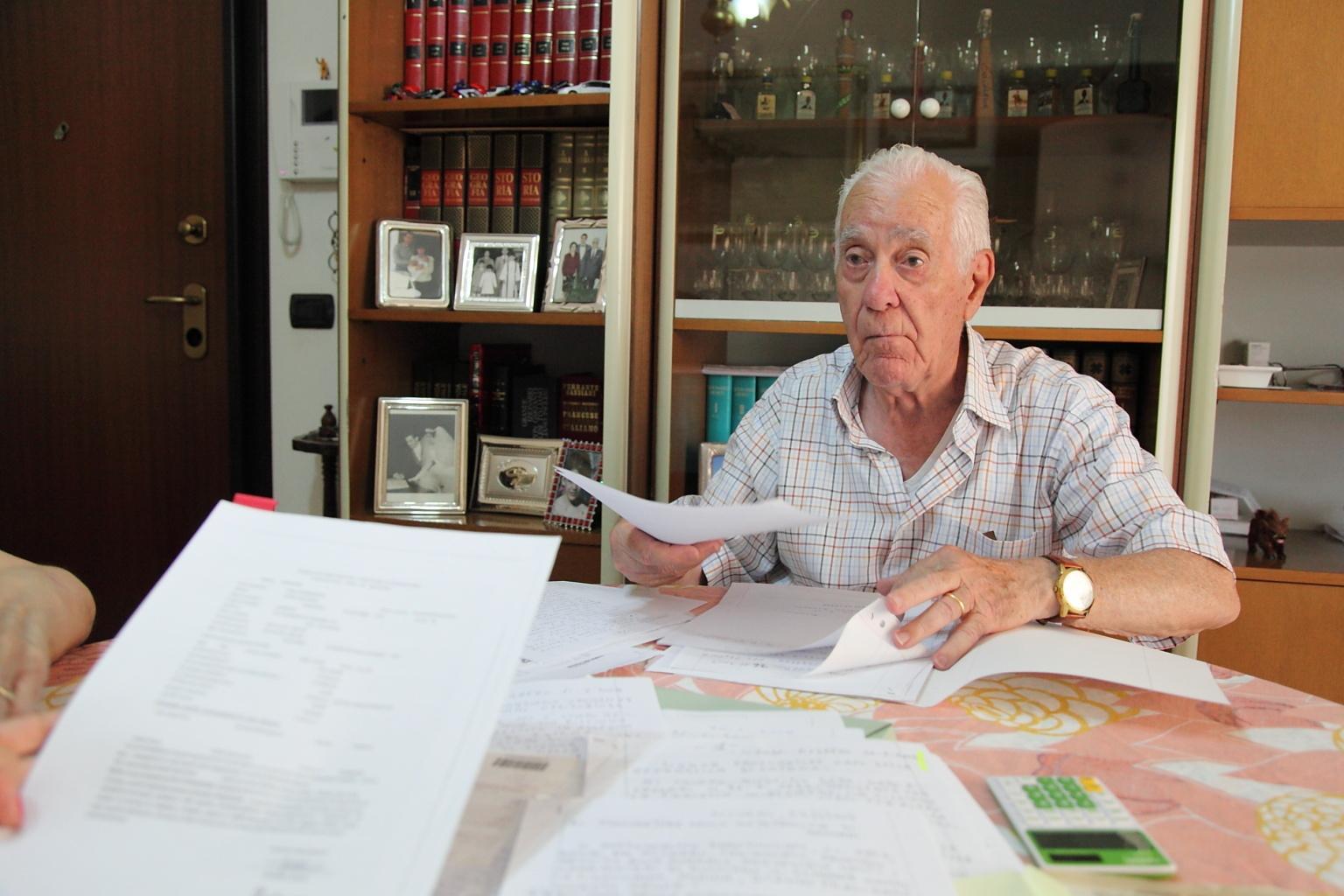 Nicolino Doro, sassarese, 90 anni