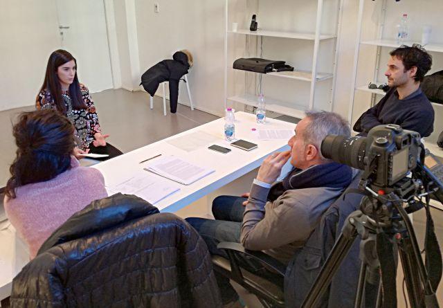 Un momento del casting