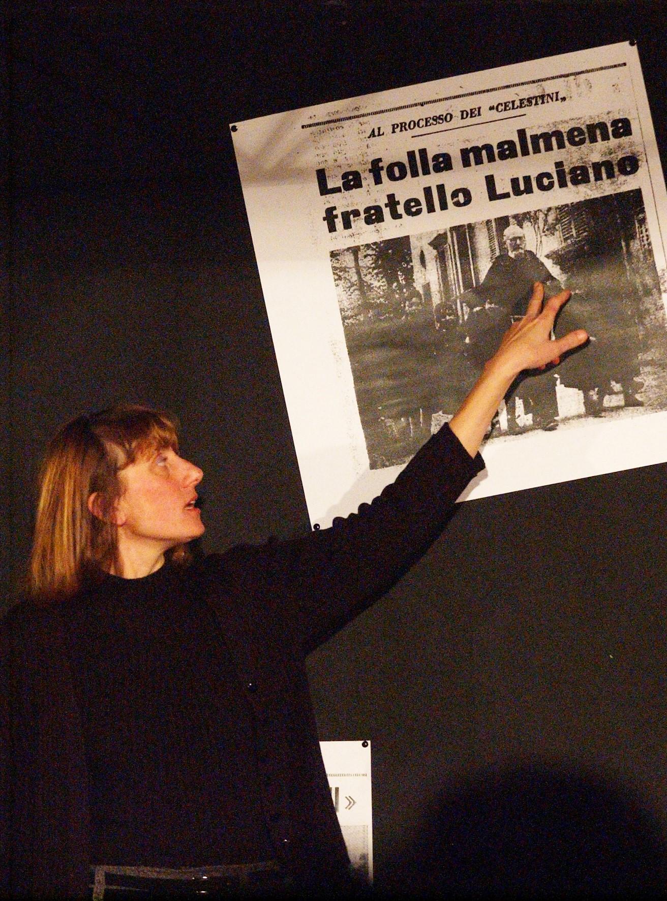 L'autrice, attrice e regista teatrale Maila Ermini
