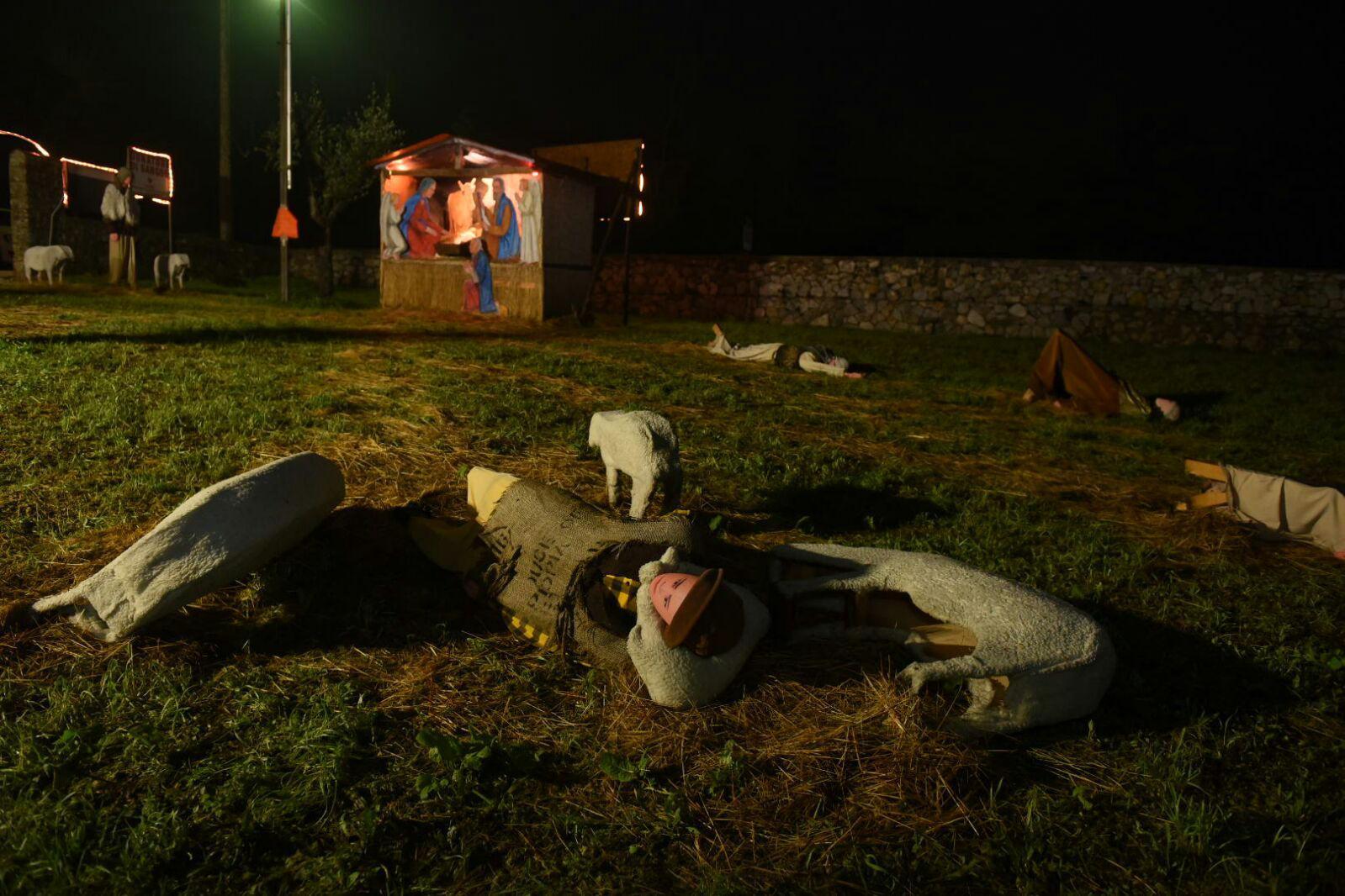 Devastato il presepe dei Fratres di Massa Pisana