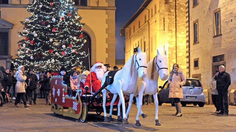 La slitta a pedali di Babbo Natale