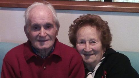 Nozze di ferro, Italo e Bruna da 70 anni insieme