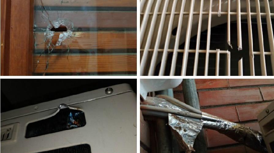 Sparano per la strada ma i proiettili entrano in casa