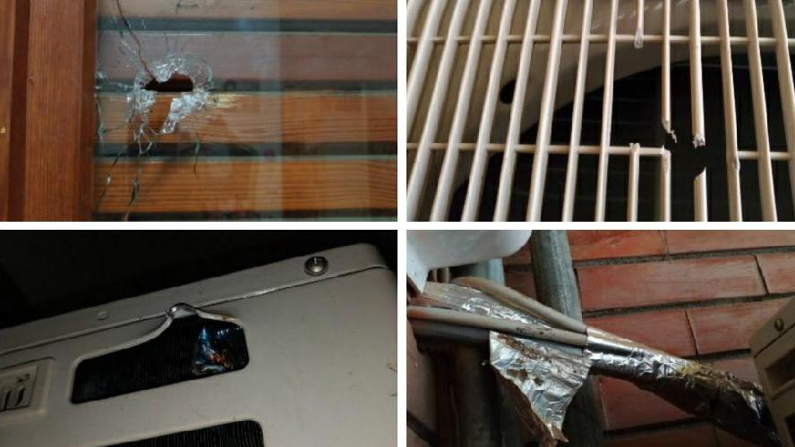 Sparano per la strada ma i proiettili entrano in casa