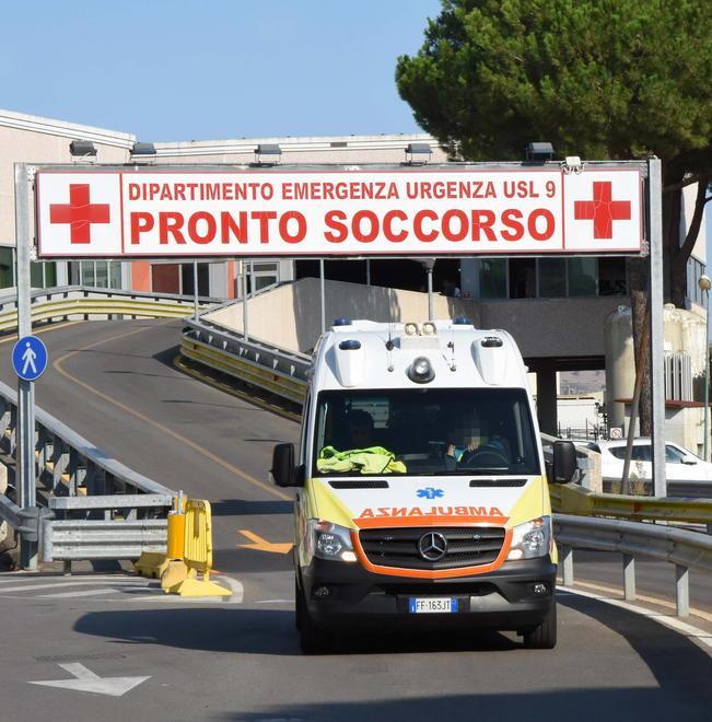 Padre e due figlie contro un pino Bimbe al Misericordia