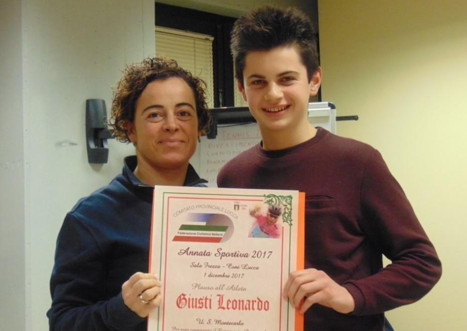 Corridori premiati al palazzo del Coni 