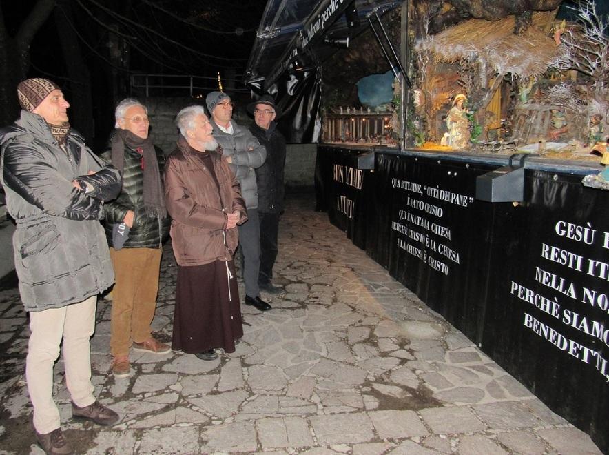 Il presepe itinerante torna a casa 