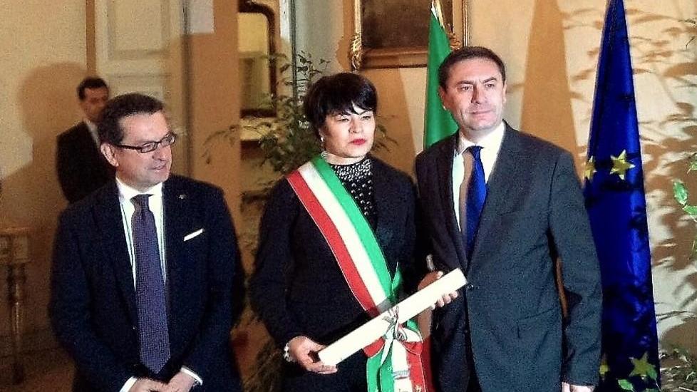 Medaglia al codigorese Piero Carli