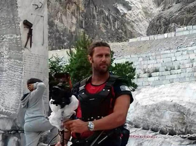 Franco Bigini in arte Frank Phoenix, autore del docufilm