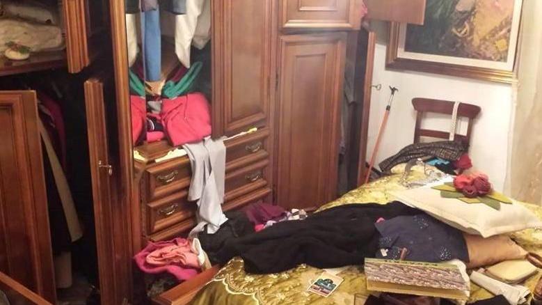 Devastata l’abitazione di un’anziana in via Nizza