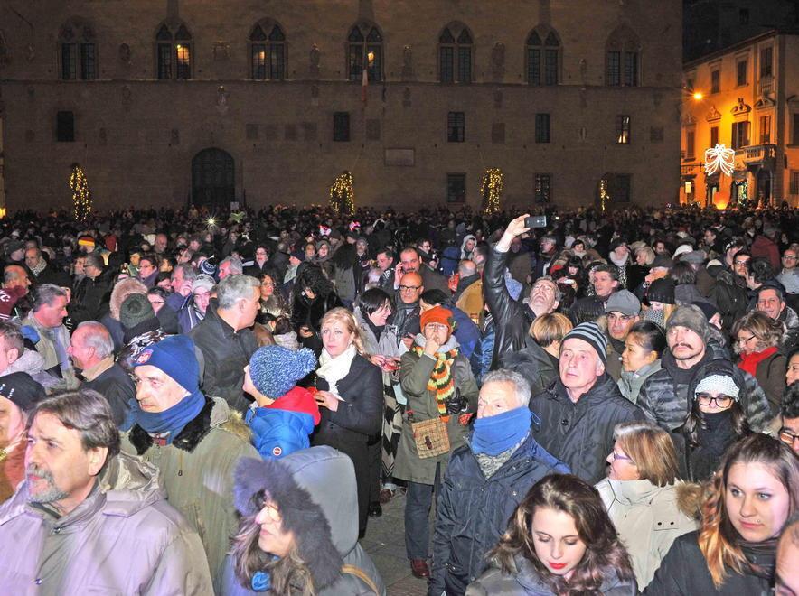Pistoia Capitale festeggia in piazza Duomo 