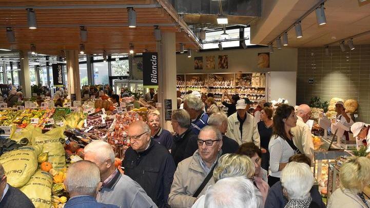 Il supermercato ha riaperto