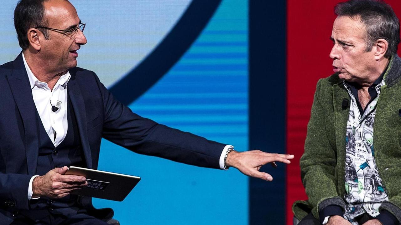 Carlo Conti ripropone il fascino della tv vintage