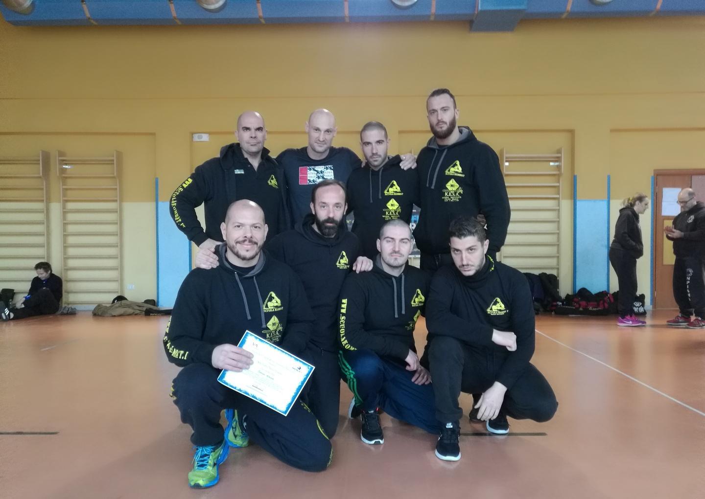 La scuola sorsense Kombat dal guru Daniel Lonero