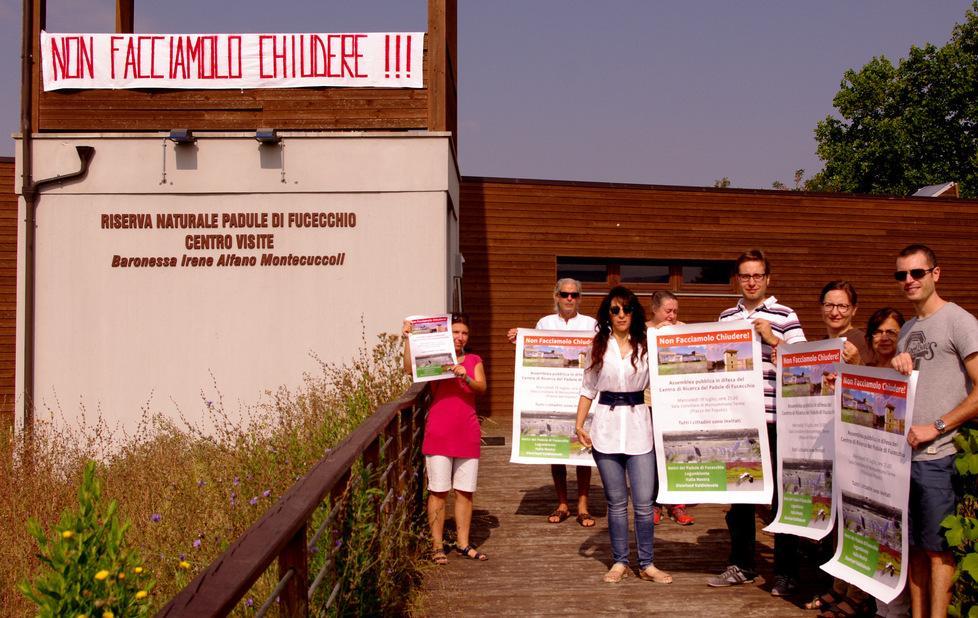 Manifestazione a sostegno del Centro di ricerca di Castelmartini