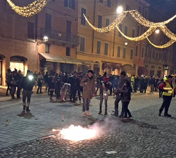 In centro un Capodanno senza petardi 