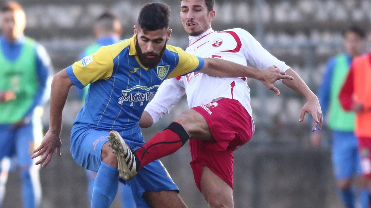 Vassallo, autore del gol partita