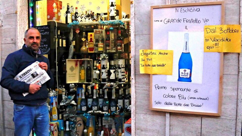Quello dello Spumante blu... natalizio