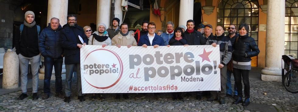 Nasce la lista Potere al Popolo 