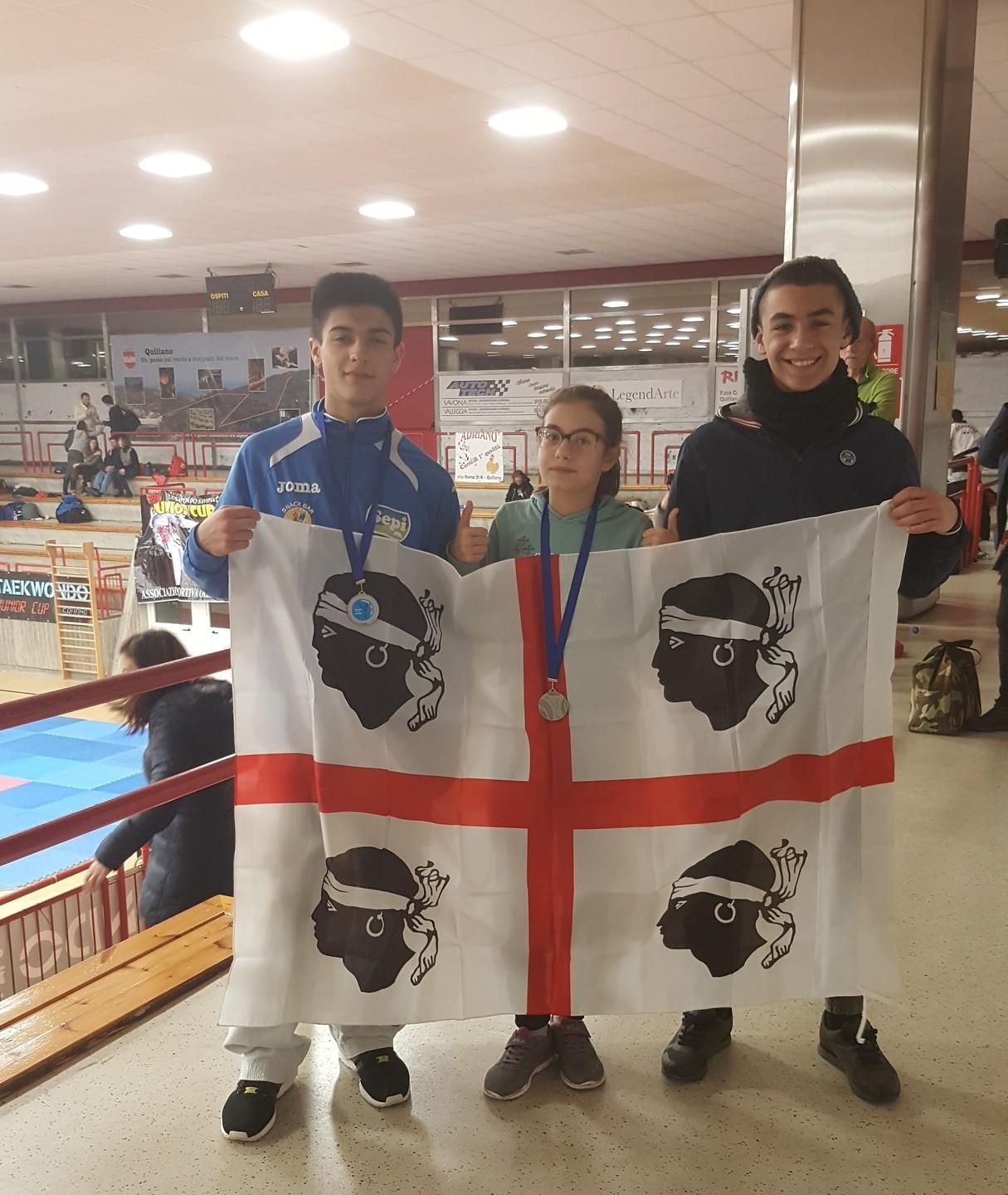 Fine anno ricco di medaglie per gli atleti del taekwondo