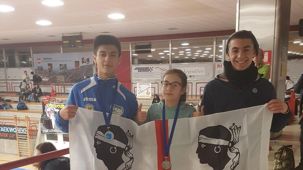 Fine anno ricco di medaglie per gli atleti del taekwondo