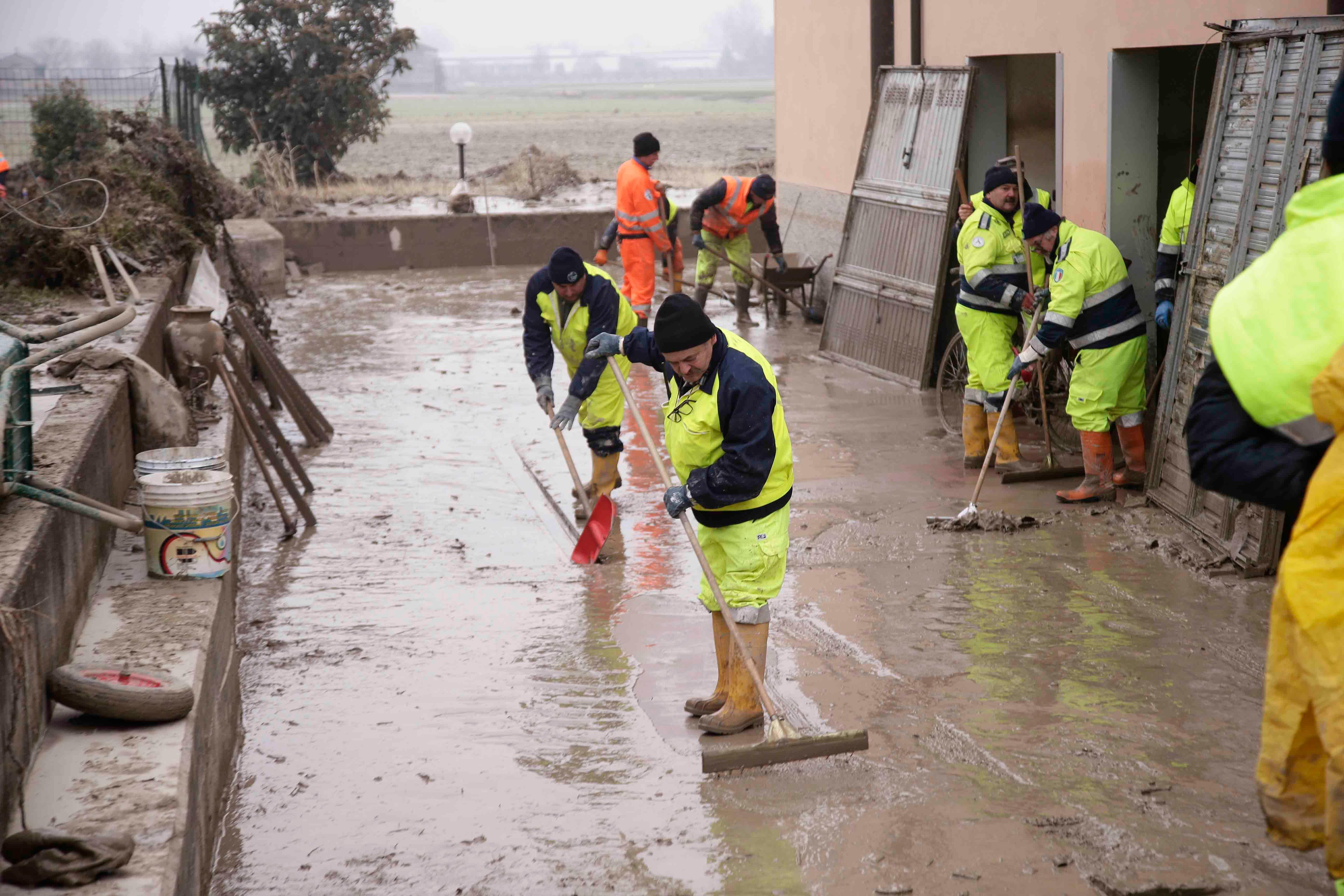 Lentigione, dalla Regione 350mila euro per le attività commerciali alluvionate