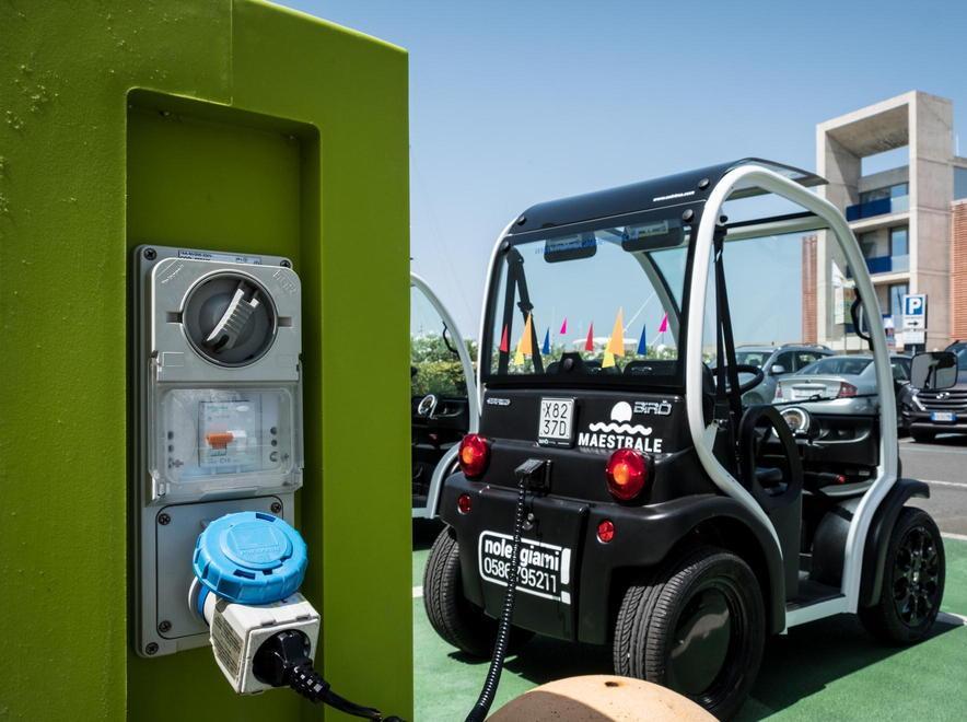 Colonnine per i veicoli elettrici 