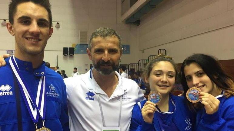 Sakura Piombino con soli tre atleti conquista un oro e tre bronzi