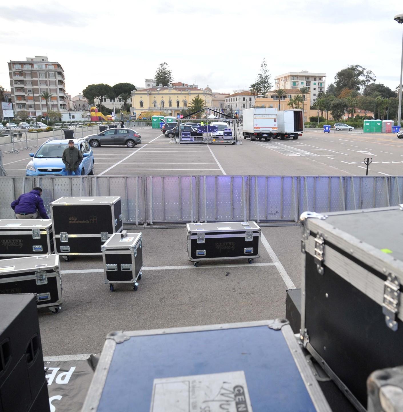 Centro storico blindato per il concerto 