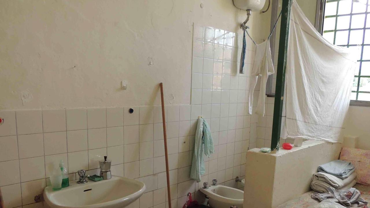 Una cella del carcere Don Bosco