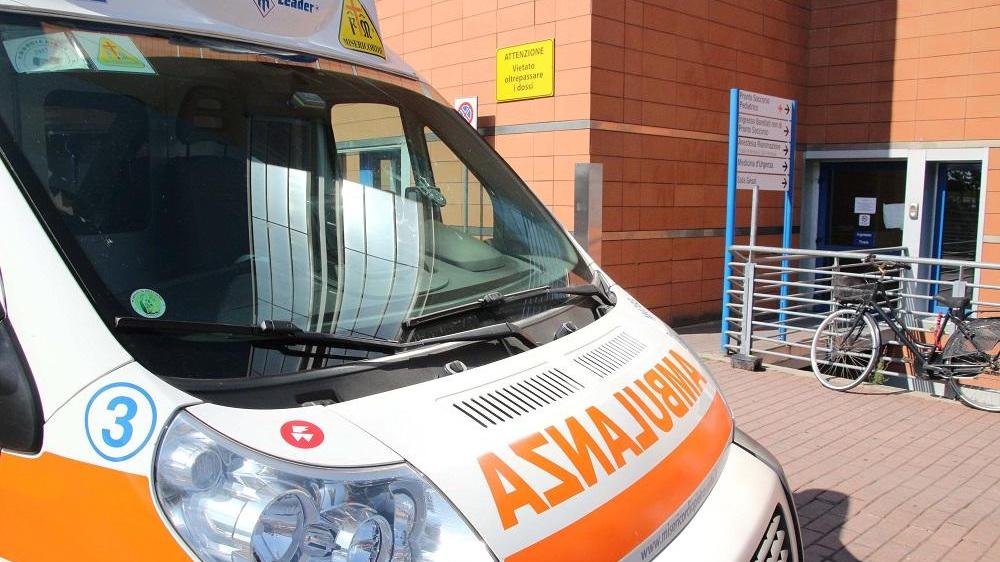 Tessieri è stato soccorso con l'ambulanza (foto di archivio)