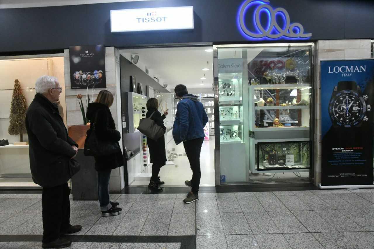 La gioielleria presa di mira dai ladri