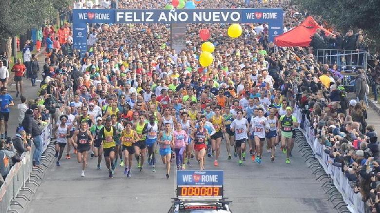 La Rosa terzo alla We Run Rome