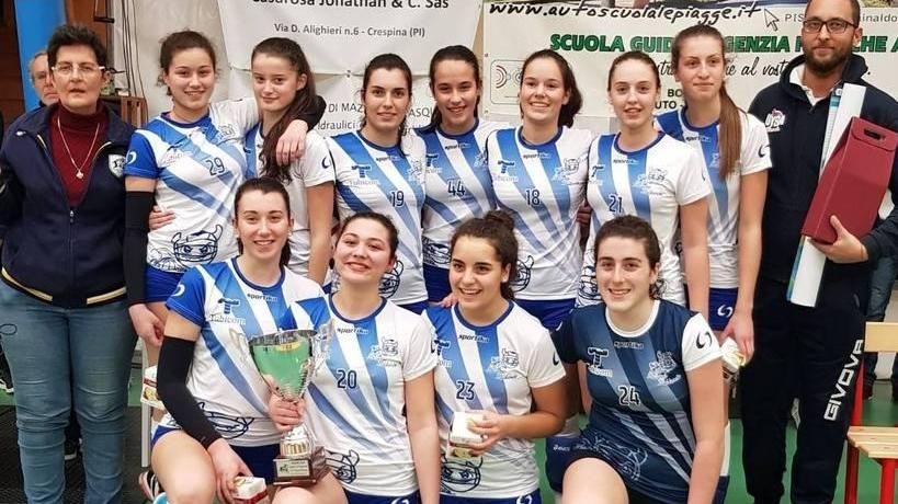 La pallavolo Valdiserchio guasta le feste alle pisane