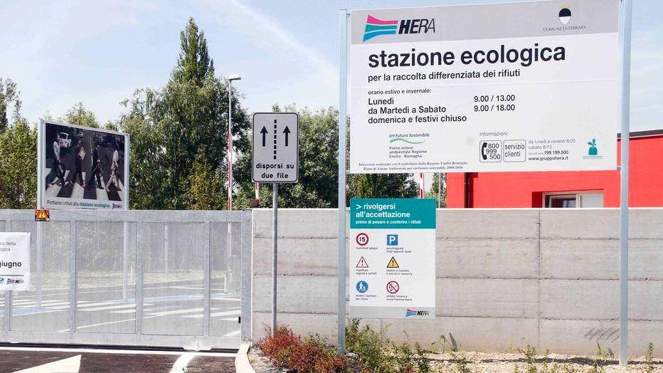Sorpresi a rubare nella stazione ecologica di Hera