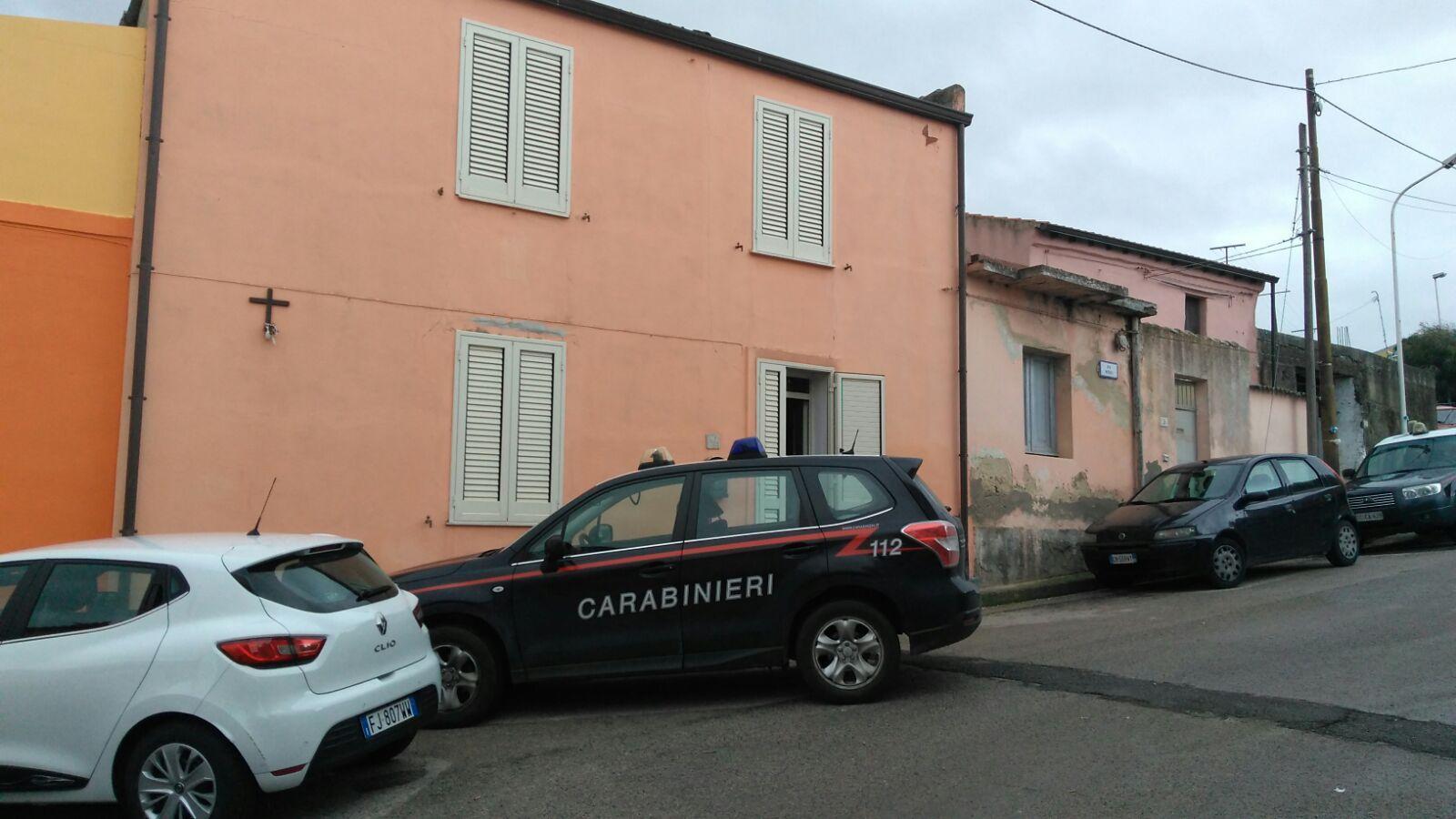 La casa dove è avvenuta la rapina a Pimentel