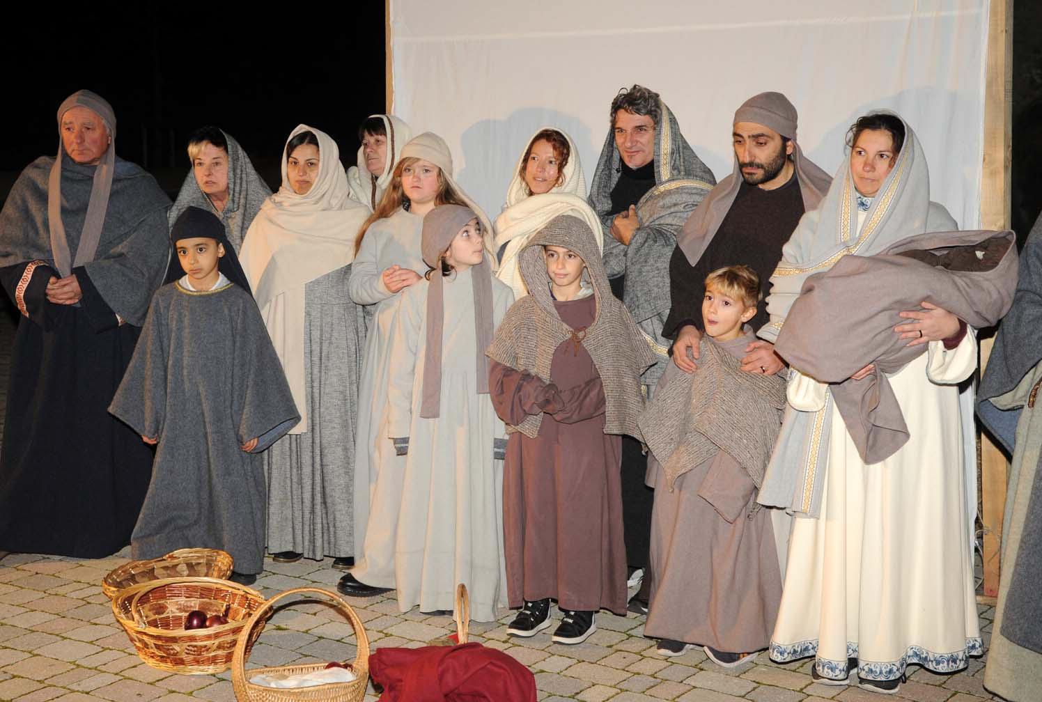 Il presepe vivente del Cotone (foto Paolo Barlettani)