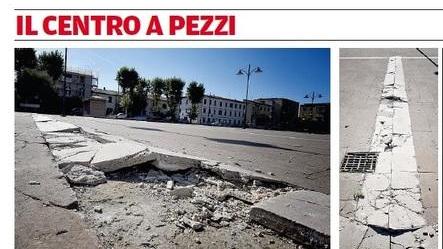 Piazza Nassiriya: dissesto e ironia