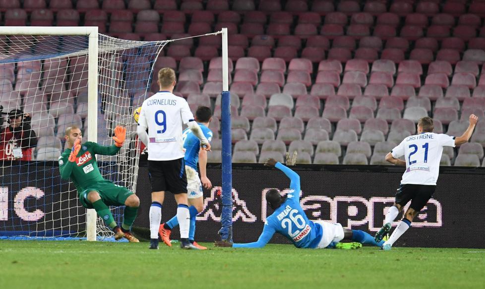 Colpaccio Atalanta Napoli eliminato