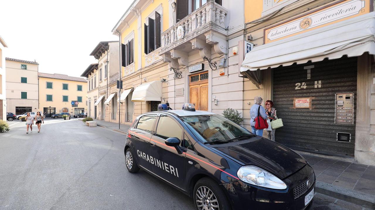 La caserma dei carabinieri di Fucecchio