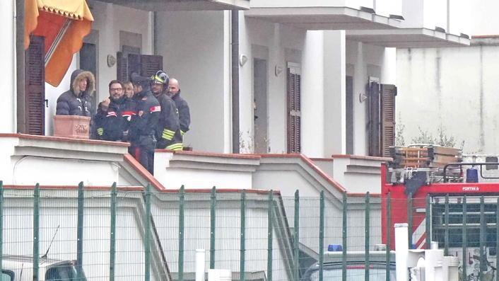 Incendio in cucina, gravi due anziani